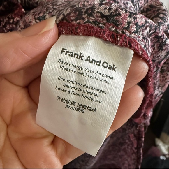 Frank and Oak Floral Button-Up Midi Dress - Picture 6 of 11